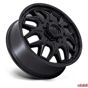 FUEL Wheels D871 Flux Dually Wheel 20x8.25 8x210 104mm Blackout - Image 2