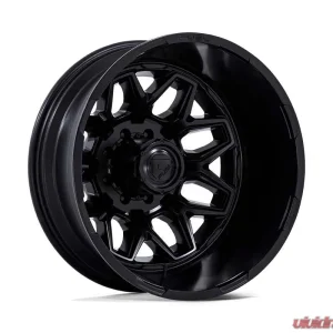 FUEL Wheels D871 Flux Dually Wheel 20x8.25 8x210 -201mm Blackout - Image 1