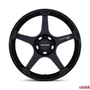 MOTEGI Racing MR159 Battle V Wheel 18x9.5 5x120 0mm Blackbird Metallic - Image 3