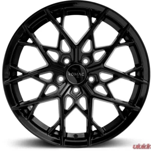 ROMAC Vortex Wheel 18x8 5x108 45mm Gloss Black - Image 1