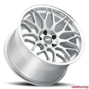 ESR Wheels AP1 Wheel 18x8.5 5x112 +40 Hyper Silver Machine Lip - Image 2