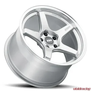 ESR Wheels AP5C Wheel 18x9.5 +22 Hyper Silver Machined Lip - Image 2