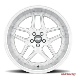 ESR Wheels CS15 Wheel 19x9.5 5x120.6 +22 Hyper Silver Machined Lip - Image 3