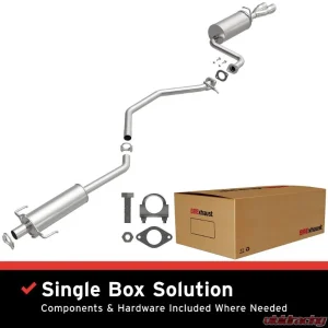 BRExhaust Direct-Fit Exhaust System Replacement Kit 2009-2013 2.5L 4-Cyl - Image 1