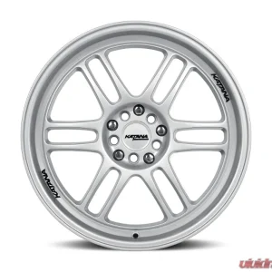 Katana Racing Wheels KR02 Wheel 17x7.5 4x100|4x114.3 40mm Glossy Silver - Image 2