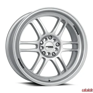 Katana Racing Wheels KR02 Wheel 17x7.5 5x100|5x114.3 40mm Glossy Silver - Image 1