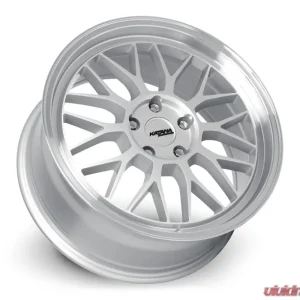 Katana Racing Wheels KR06 Wheel 18x8 5x114.3 40mm Glossy Silver Machine Lip - Image 3