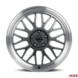 Katana Racing Wheels KR06 Wheel 18x8 5x100 40mm Glossy Gun Metal Machine Lip - Image 2