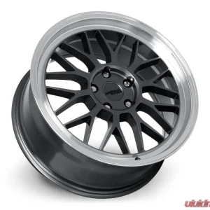 Katana Racing Wheels KR06 Wheel 18x8 5x100 40mm Glossy Gun Metal Machine Lip - Image 3