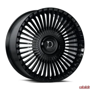 Dolce Luxury Trento Wheel 22x10.5 Blank 25mm Glossy Black - Image 1