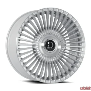 Dolce Wheels Dolce Luxury Trento Wheel 22x10.5 Blank 25mm Glossy Silver Brush Face - Image 1