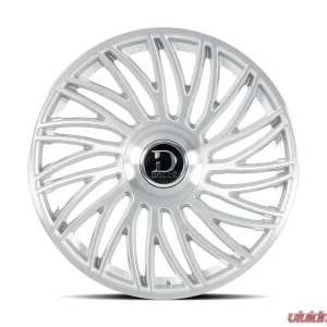 Dolce Wheels Dolce Luxury Sesto Wheel 22x9.5 18mm Glossy Silver Brush Face - Image 2