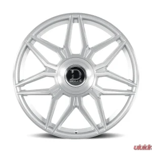 Dolce Wheels Dolce Luxury Verona Wheel 22x9.5 Blank 35mm Glossy Silver Brush Face - Image 2