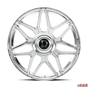 Dolce Luxury Verona Wheel 22x9.5 Blank 35mm Chrome - Image 2