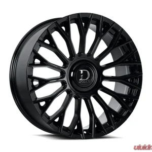 Dolce Luxury Roma Wheel 22x10.5 5x112|5x114.3 40mm Glossy Black - Image 1