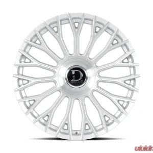 Dolce Wheels Dolce Luxury Roma Wheel 22x9.5 35mm Glossy Silver Brush Face - Image 2