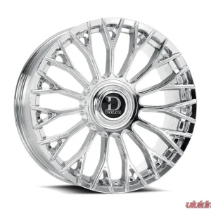 Dolce Luxury Roma Wheel 22x9 5x115|5x120 15mm Chrome - Image 1