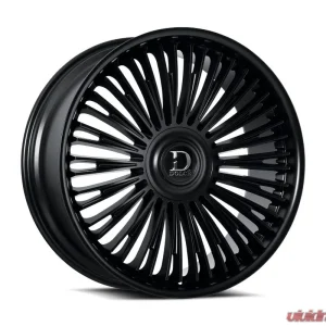Dolce Luxury Razzo Wheel 22x9.5 6x135|6x139.7 35mm Glossy Black - Image 1