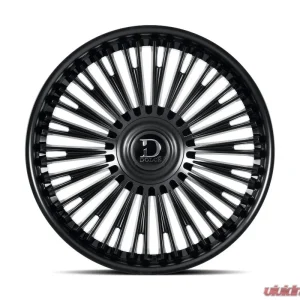 Dolce Luxury Razzo Wheel 22x9.5 6x135|6x139.7 35mm Glossy Black - Image 2