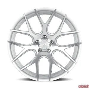 Dolce Wheels Dolce Performance Monza Wheel 20x10 5x114.3 40mm Gloss Silver Machined Face - Image 2