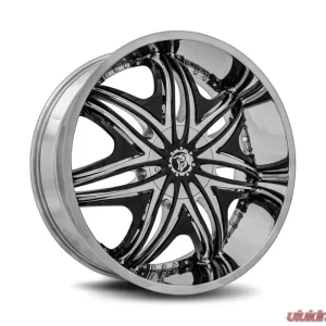 Diablo Morpheus Wheel 24x10 Blank 12mm Chrome - Image 1