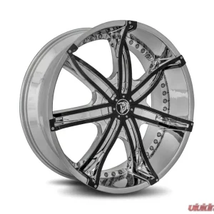 Diablo DNA Wheel 24x10 6x139.7 35mm Chrome - Image 1
