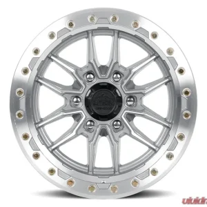 KRAWLER 7969MC Lock Off-Road Wheels 17x9 Black Aluminum for Jeep Wrangler 2007-2018 - Image 2