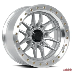 KRAWLER Lock Off-Road Wheels 7969MC12N 12x6.5 Black Aluminum for Jeep Wrangler 2007-2018 - Image 1