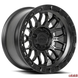 Combat 2169MB Lock Off-Road Wheels 17x9 Black Aluminum for Jeep Wrangler 2007-2018 - Image 1