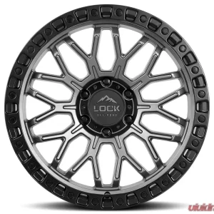 Combat 2186MGMBR Lock Off-Road Wheels 18x9 Black Matte for Jeep Wrangler 2007-2018 - Image 2