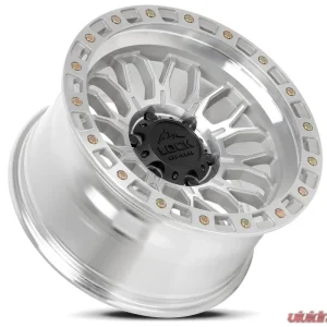 Combat 7963MC Lock Off-Road Wheels 17x9 6x5.5 Black Aluminum for Jeep Wrangler 2007-2018 - Image 3