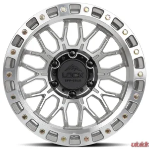 Combat 7963MC12N Lock Off-Road Wheels 12x8 Inch Aluminum Black for Jeep Wrangler 2007-2018 - Image 2