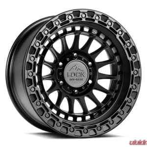 Mojave MOJAVE-7963MB12N Lock Off-Road Wheels 17x9 Black Aluminum for Jeep Wrangler 2007-2018 - Image 1