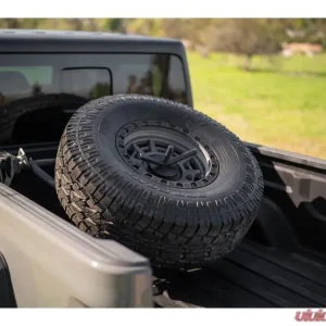 DV8 Offroad Adjustable In-Bed Tire Carrier - Image 2