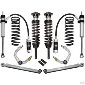 ICON 10-Up Toyota 4Runner/FJ Cruiser 0-3.5″ Lift Stage 4 Suspension System Billet UCA