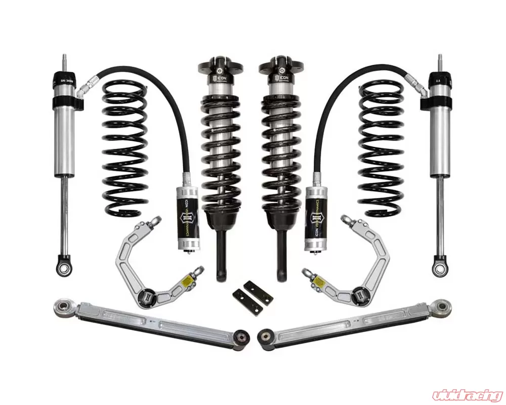 ICON 10-Up Toyota 4Runner/FJ Cruiser 0-3.5″ Lift Stage 4 Suspension System Billet UCA