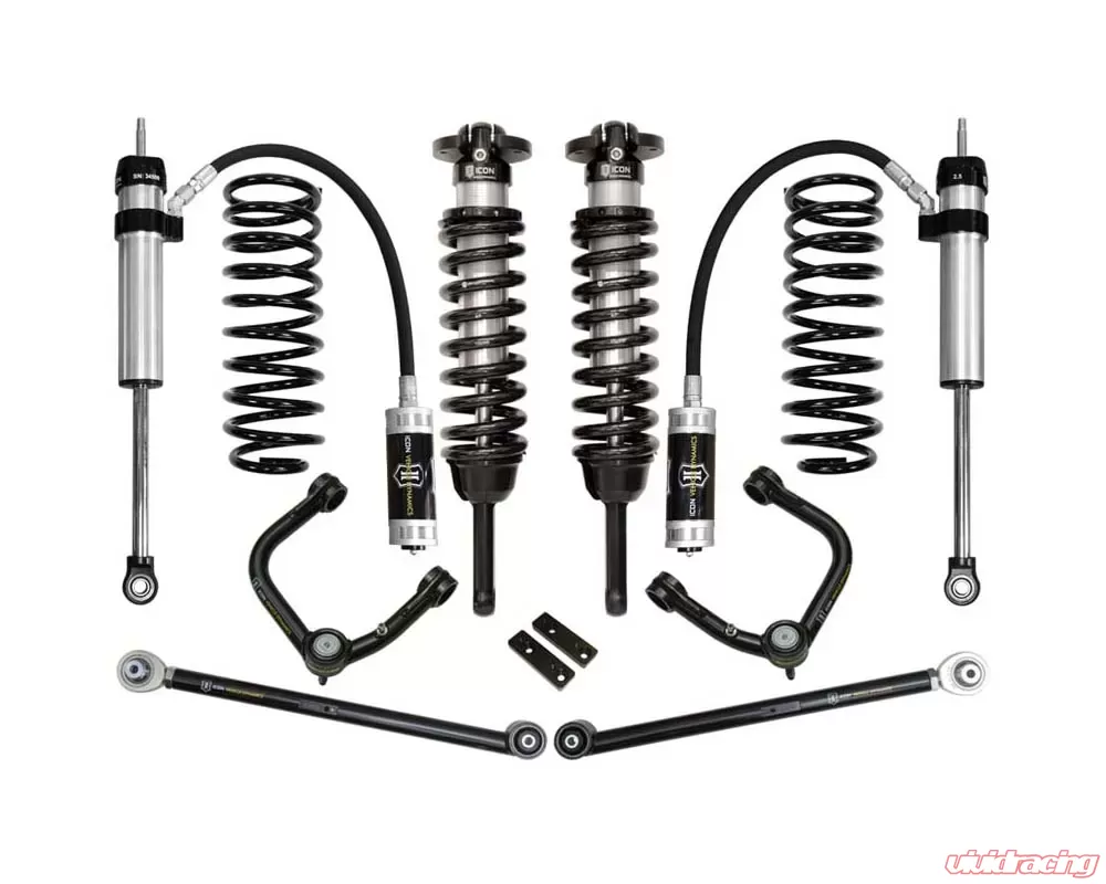 ICON 10-Up Toyota 4Runner/FJ Cruiser 0-3.5″ Lift Stage 4 Suspension System Tubular UCA